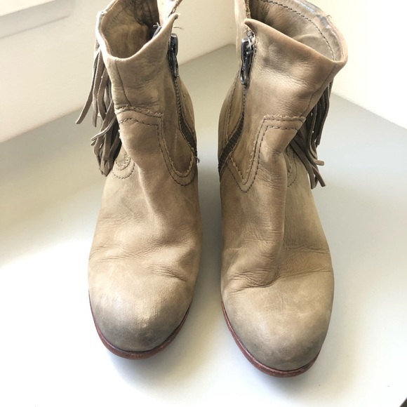 Sam Edelman Suede Tassel Boots 8 - Picture 6 of 9